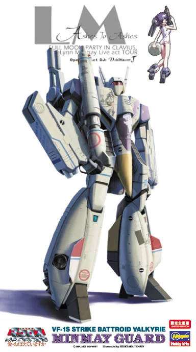 VF-1S Strike Batroid Valkyrie Minmei Koruyucusu